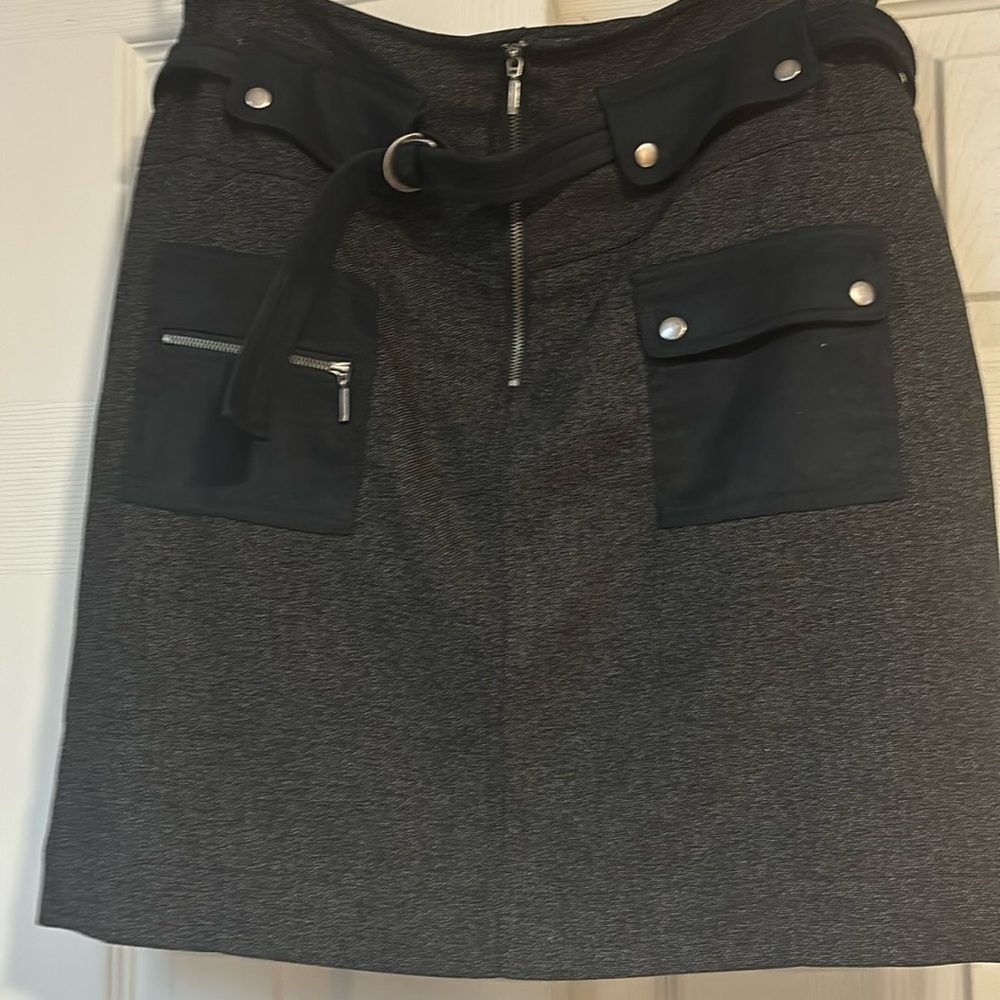 Vintage 90s Yansi Fugel skirt “I like a girl with a short skirt & long jacket”